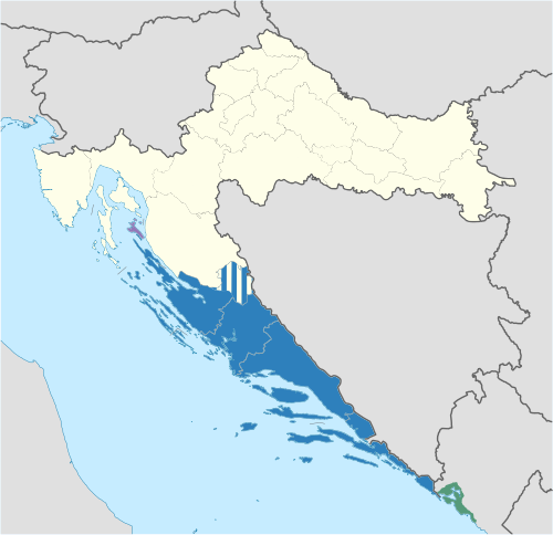 Dalmatian coast